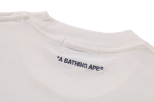 GARMENT DYE SPRAY PRINT COLLEGE RELAXED FIT TEE MENS