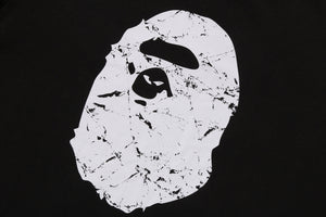 HEAVY WASHED APE HEAD RELAXED FIT TEE MENS