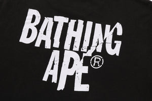 HEAVY WASHED APE HEAD RELAXED FIT TEE MENS