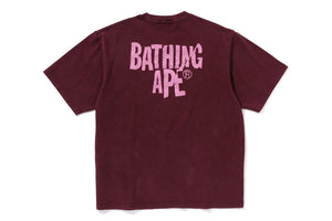 HEAVY WASHED APE HEAD RELAXED FIT TEE MENS