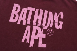 HEAVY WASHED APE HEAD RELAXED FIT TEE MENS