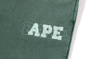 VINTAGE WASHED COLLEGE PATCH SWEATPANTS MENS