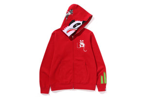 PANDA FULL ZIP HOODIE MENS